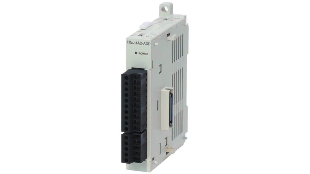 三菱電機 PLC I/Oモジュール FX3U FX3U-4AD PLC I/Oモジュール MELSEC 