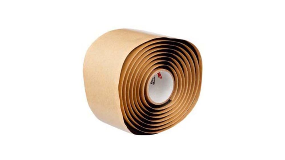 80000 | 3M Scotchfil Black Synthetic Rubber Electrical Tape, 38mm