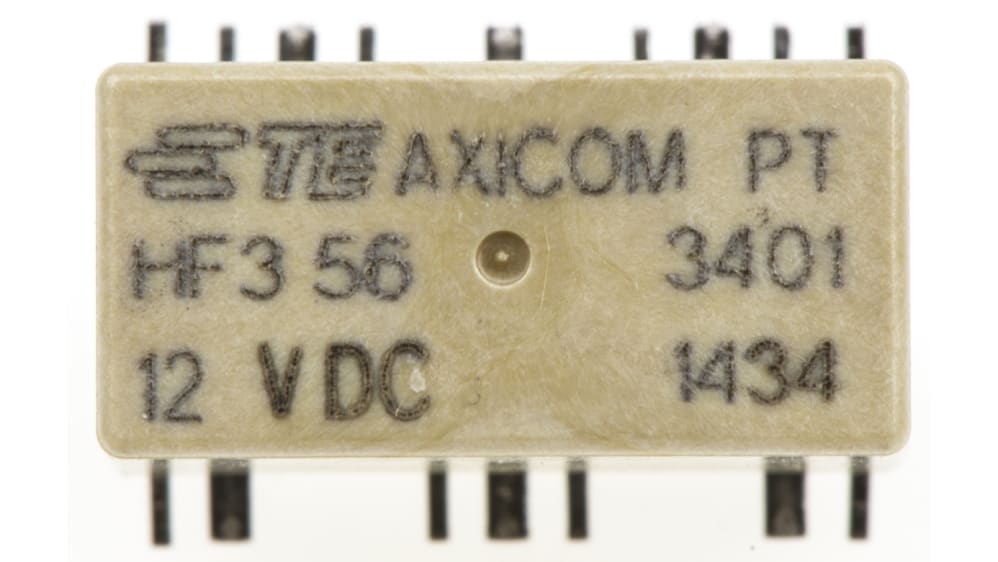 HF3-56 | TE Connectivity 高周波リレー (RFリレー), SPDT, 3GHz HF3-56 | TE Connectivity 高周波リレー (RFリレー), SPDT, 3GHz