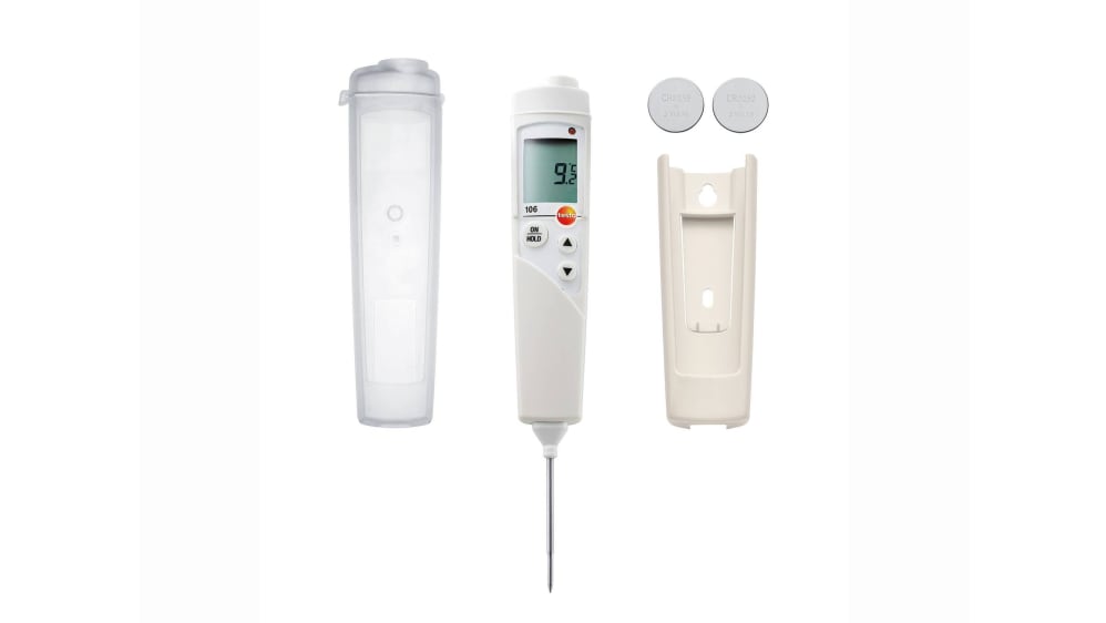 Testo Digital Thermometer, 106 Kit, , bis +275°C ±0,5 °C max