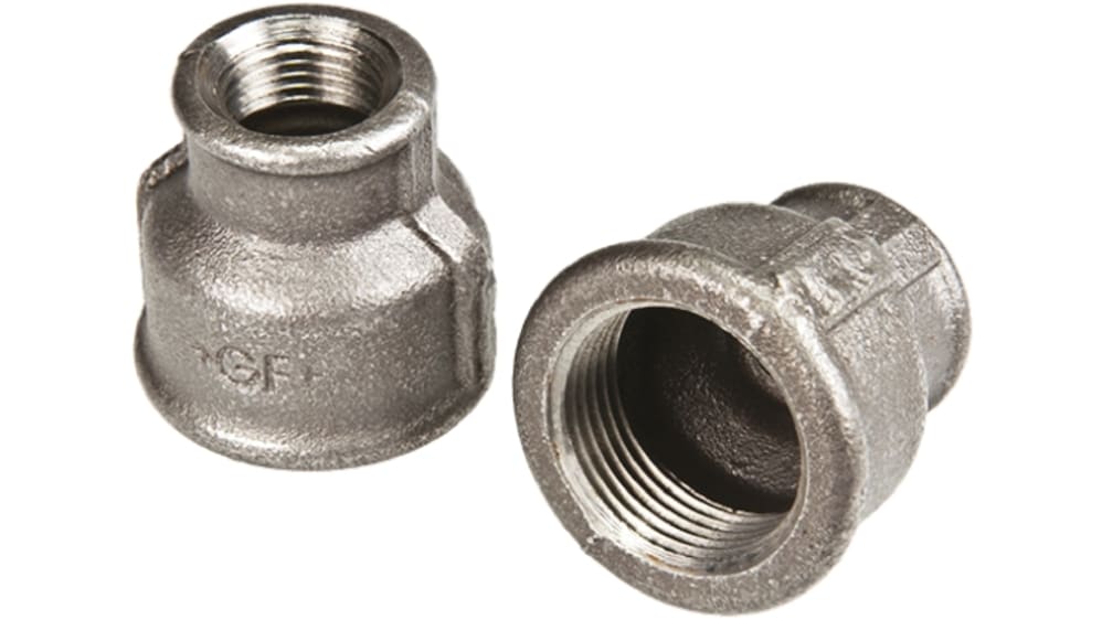 770240119 Georg Fischer Black Malleable Iron Fitting Reducer