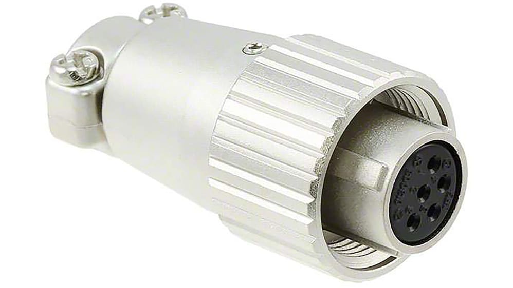 JR13PK-5S(71) | ヒロセ電機 メス 丸型コネクタ, 5極, ケーブル JR13PK-5S(71) | ヒロセ電機 メス 丸型コネクタ, 5極, ケーブル