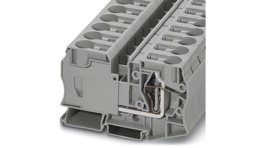 3036178 | Phoenix Contact ST 35 Series Grey Feed Through Terminal 