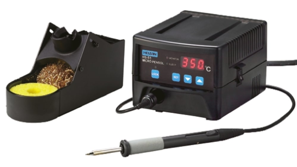 ホーザン はんだごてステーション 450°C はんだ付け 80W HS-51 | RS ホーザン はんだごてステーション 450°C はんだ付け 80W HS-51 | RS