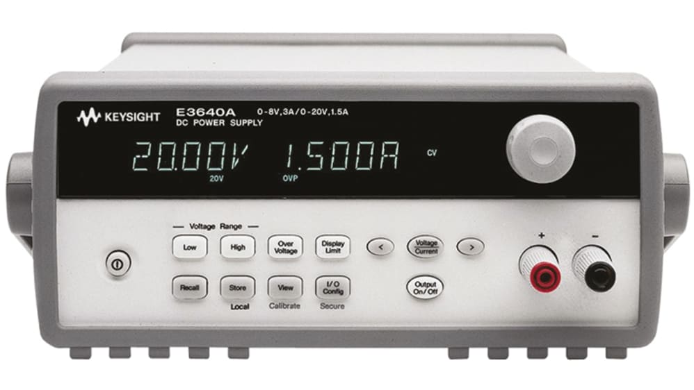 E3643A | Keysight Technologies ベンチ電源, 出力数:1, 0 E3643A | Keysight Technologies ベンチ電源, 出力数:1, 0