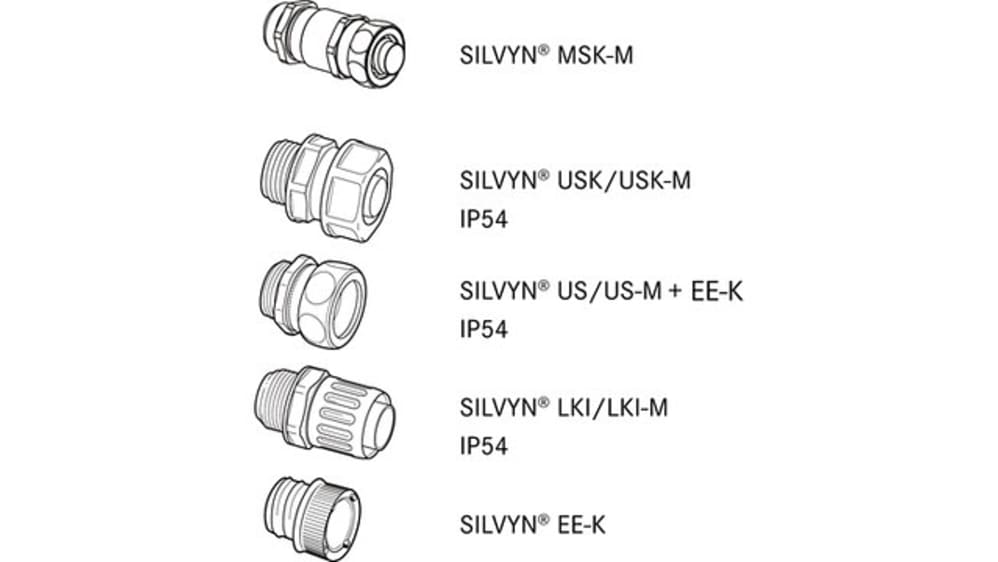 SILVYN® Cable Track & Flexible Conduit 