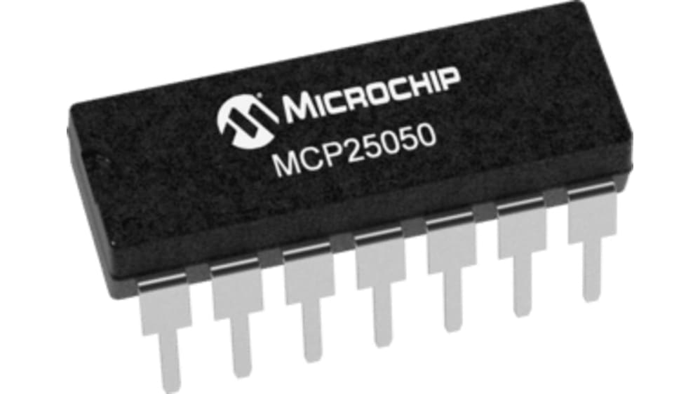 マイクロチップ, CAN IOエキスパンダ, 1Mbps, 20 mA, 14-Pin, MCP25050
