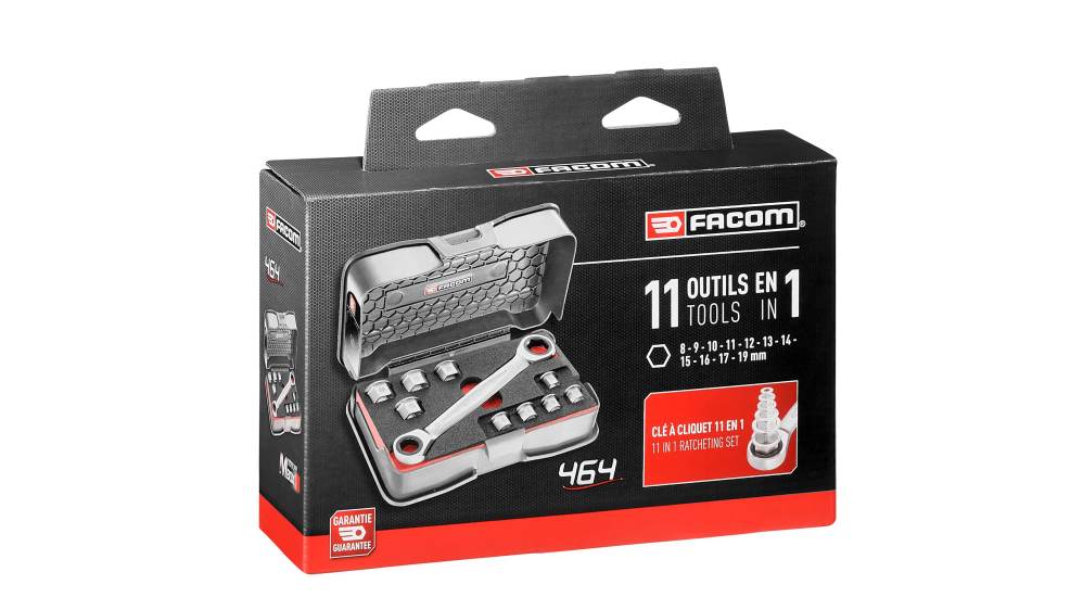ファコム 工具キット 11ピース VDE/1000V認証なし 464.J1PB | RS