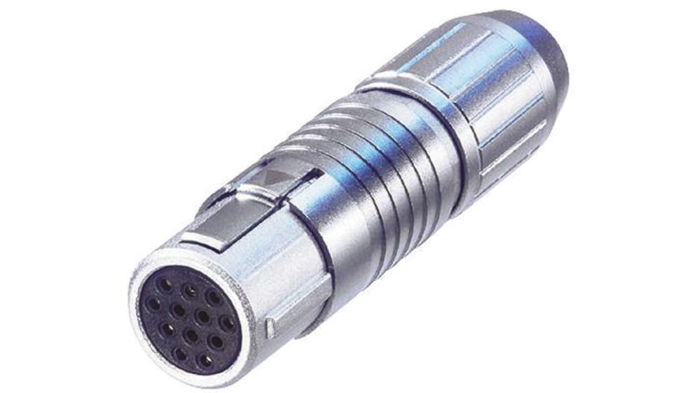 MSCF12 | Neutrik メス 丸型コネクタ, 12極, Miniature ソケット