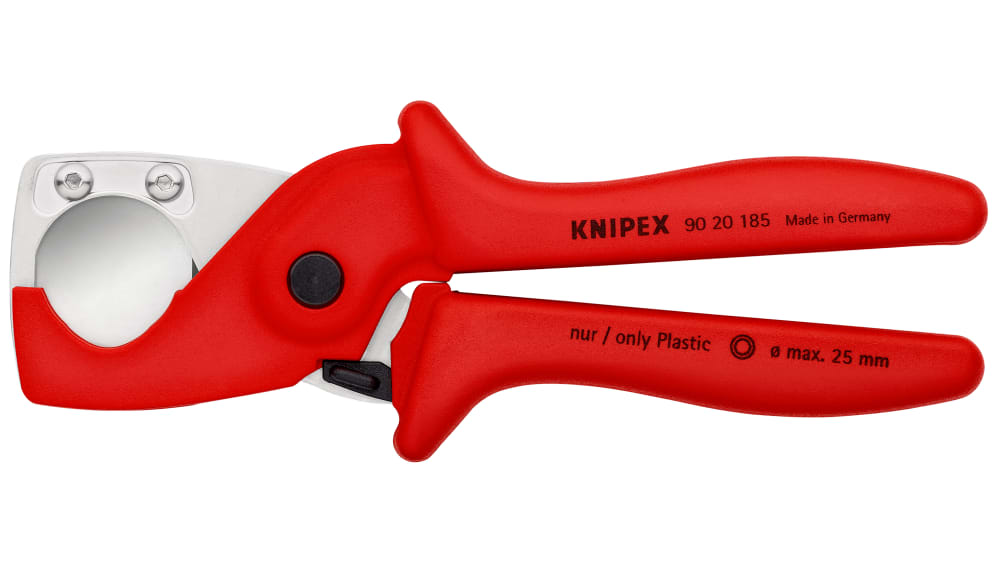 Knipex パイプカッター PlastiCut® 25 mm 90 20 185 プラスチック | RS