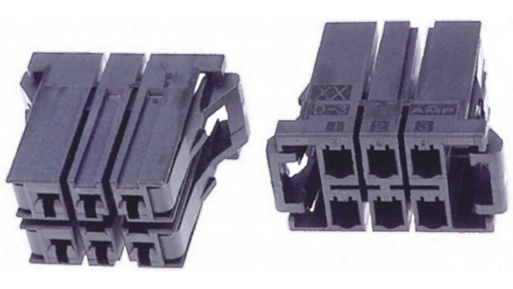 TE Connectivity コネクタハウジング 6極 ピッチ：5.08mm 2列 3-178129