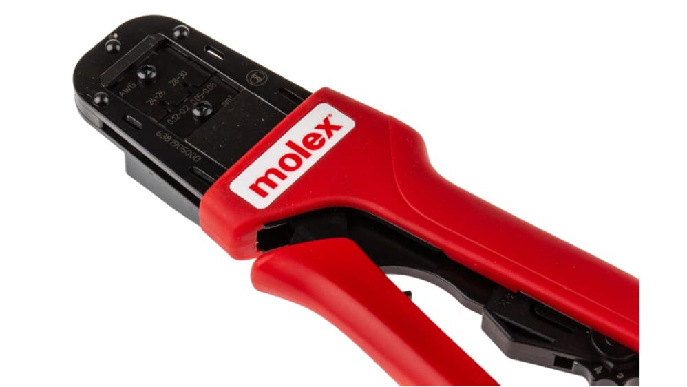 Molex 圧着工具, ワイヤ寸法：30 → 24AWG, 圧着工具, 207129シリーズ