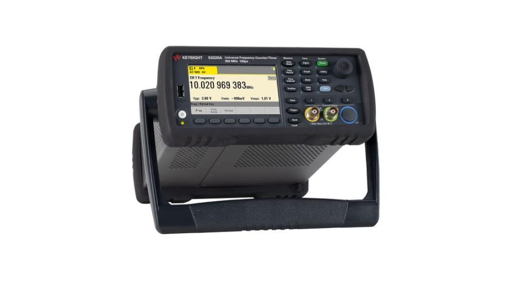 Keysight Technologies 周波数カウンタ, 0 Hz ～ 350MHz 表示, 12桁