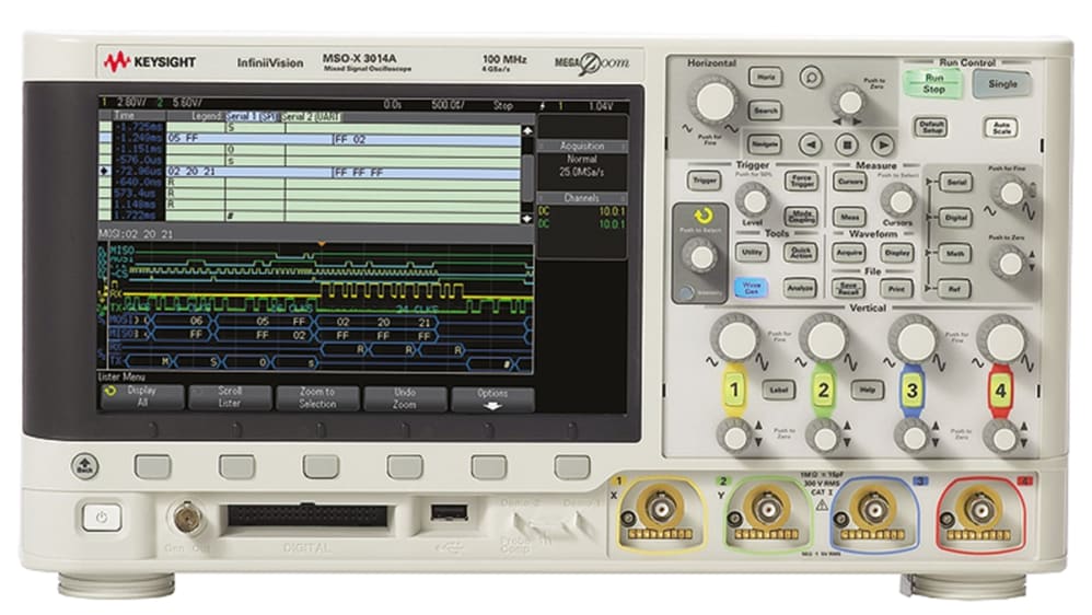 MSOX3014A | Keysight Technologies, ミックスドシグナル