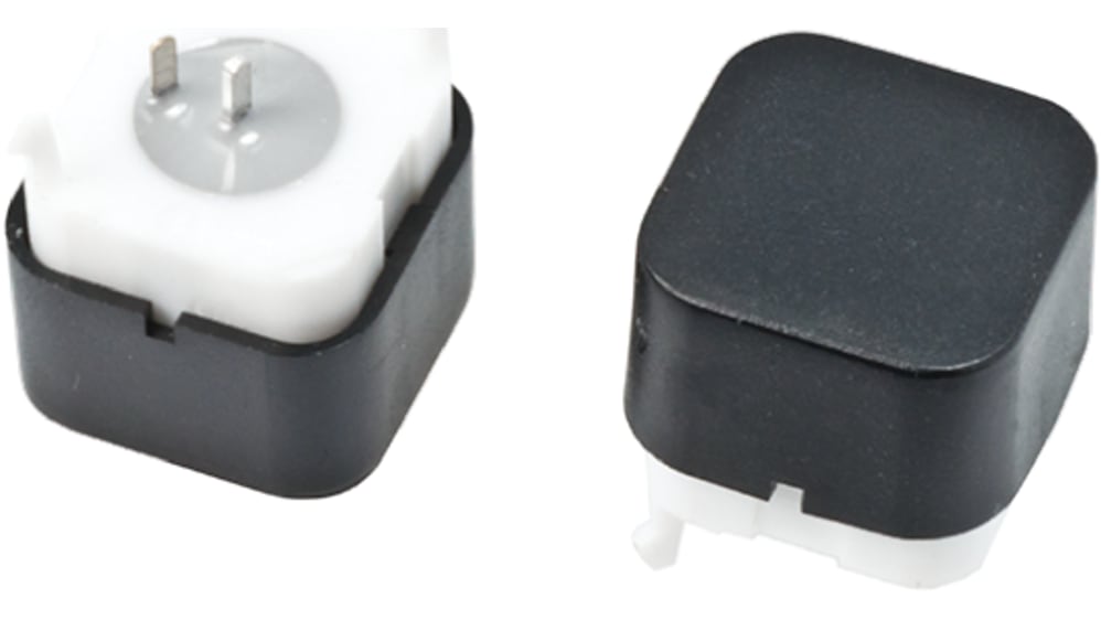 RS PRO キャップ モーメンタリ タクタイルスイッチ, 6.4 N, 30 mA @ 28