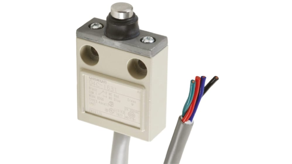D4C-1232 | オムロン リミットスイッチ NO/NC | RS D4C-1232 | オムロン リミットスイッチ NO/NC | RS