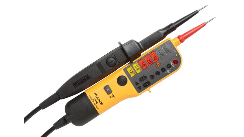 COMPROBADOR TENSION Y CONTINUIDAD FLUKE T110 - Conectrol, S.A. Electrónica  & Informática Madrid