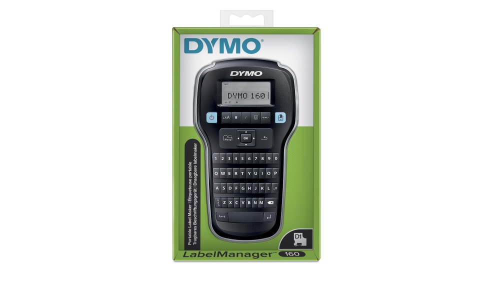 2174612 | Dymo LabelManager 160 Handheld Label Printer, 12 mm Max
