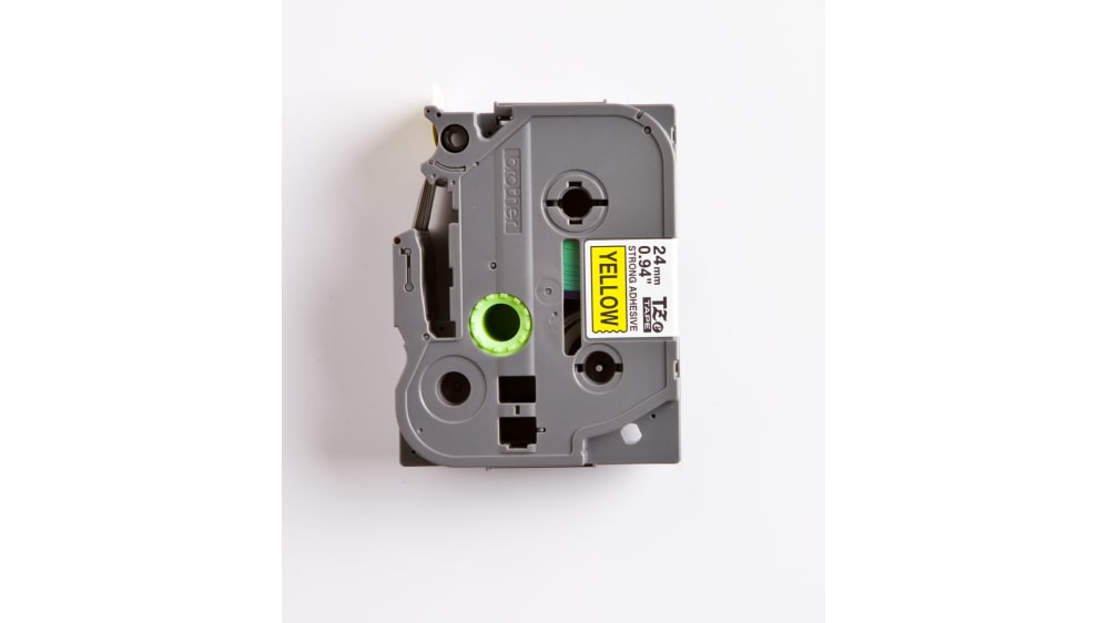 IDIK Krimpkous tape, zwart op geel, 17,7 mm, HSE641 / HS2-641, compatibel met de Brother PT-H300 / PT-E550 label printers, 1 stuk