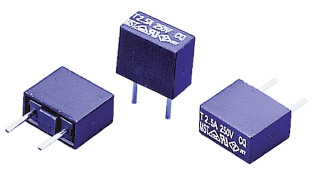 RS PRO リセット不能ヒューズ 125 mA ラジアル, 250 V | RS