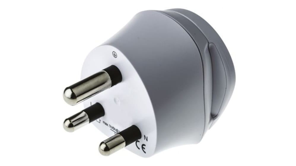 International Plug Adapter 6-15 Plug to Universal Receptacle