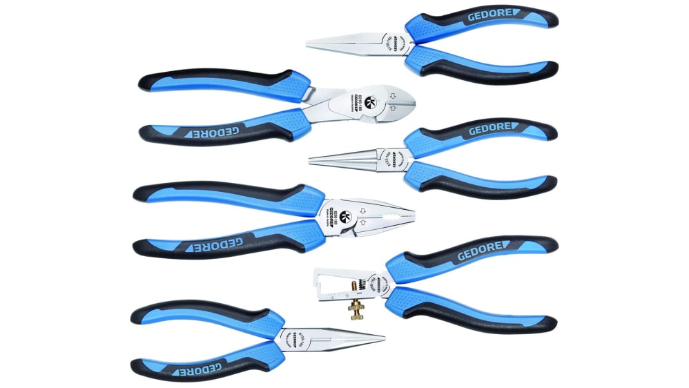 RZB1-2 | Gedore 1708155 6-Piece Plier Set | RS