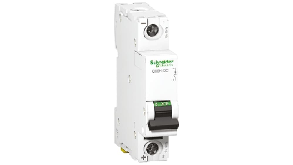 A9N61505, Schneider Electric C60H-DC MCB Leitungsschutzschalter Typ C,  1-polig 5A, Abschaltvermögen 20 kA Acti 9