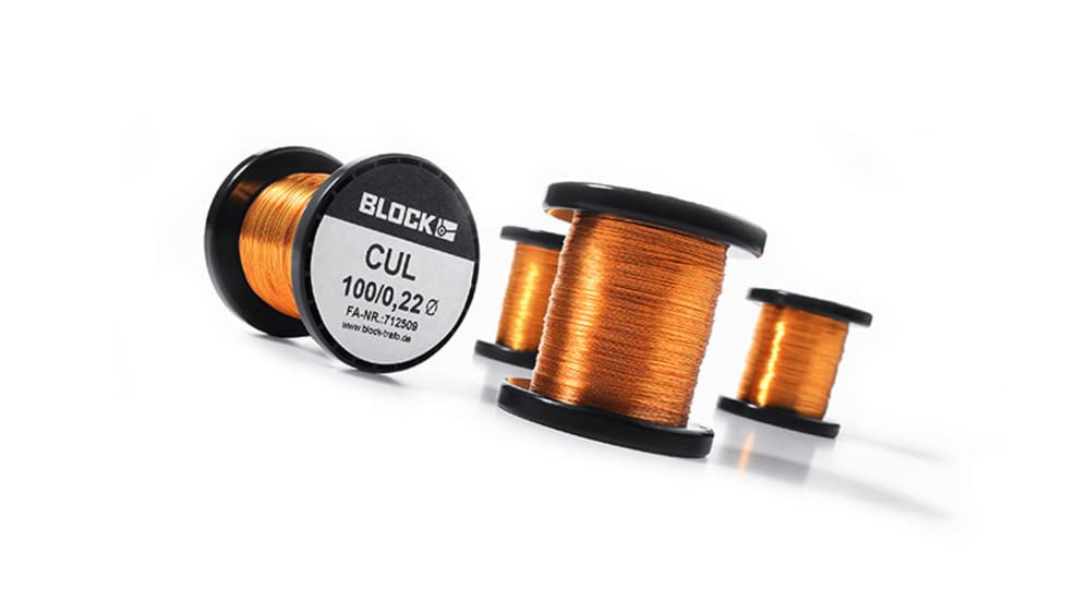 CUL 100/0,15 | Block 銅線 エナメル 0.15 mm 外径 509 m 0.017 mm² | RS