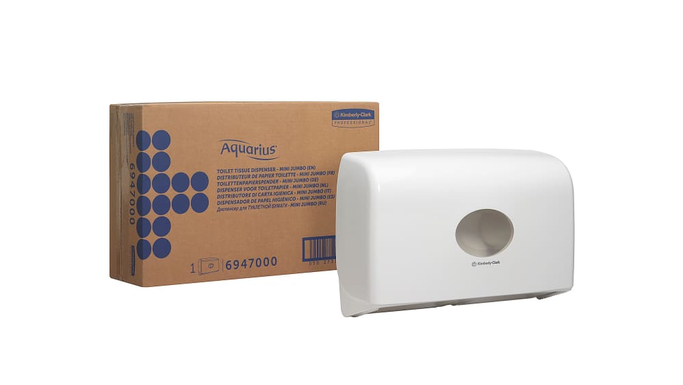 Kimberly Clark 6947 トイレットペーパーディスペンサー Aquarius あり