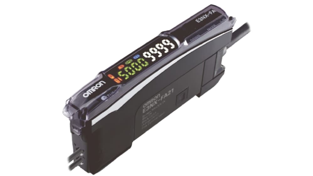 オムロン 光ファイバセンサ, 10 → 30 V dc, E3NX-FA21 2M | RS オムロン 光ファイバセンサ, 10 → 30 V dc, E3NX-FA21 2M | RS