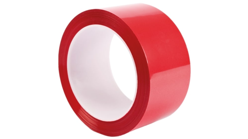 850 50mm x 66M red, 3M SCOTCH 850 Red Masking Tape 50mm x 66m