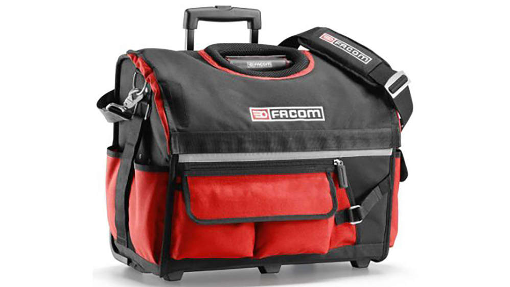 Facom 工具バッグ 550×350×440mm BS．R20PB BS.R20PB | Facom 工具バッグ ポリエステル, ポリプロピレン ホイール