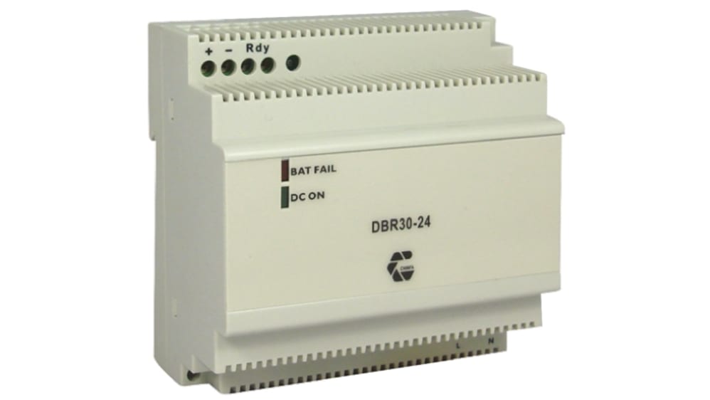 Chinfa Battery Charger DIN Rail Power Supply, 90 → 264V ac ac