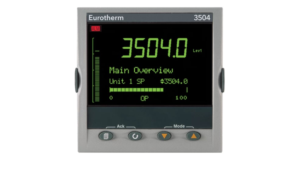 Eurotherm 3504 PID Temperature Controller, 96 x 96mm, 6 Eurotherm 3504 PID Temperature Controller, 96 x 96mm, 6