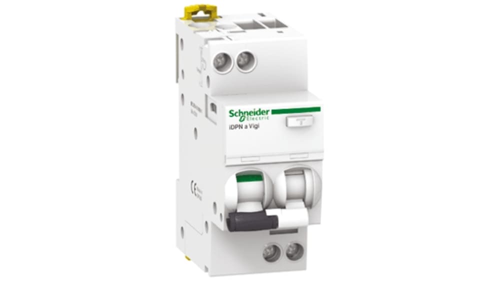 A9D56620, Disjoncteur différentiel magnéto-thermique Schneider Electric 20A  1P+N, sensibilité 30mA Type B, Montage rail DIN, iDPN