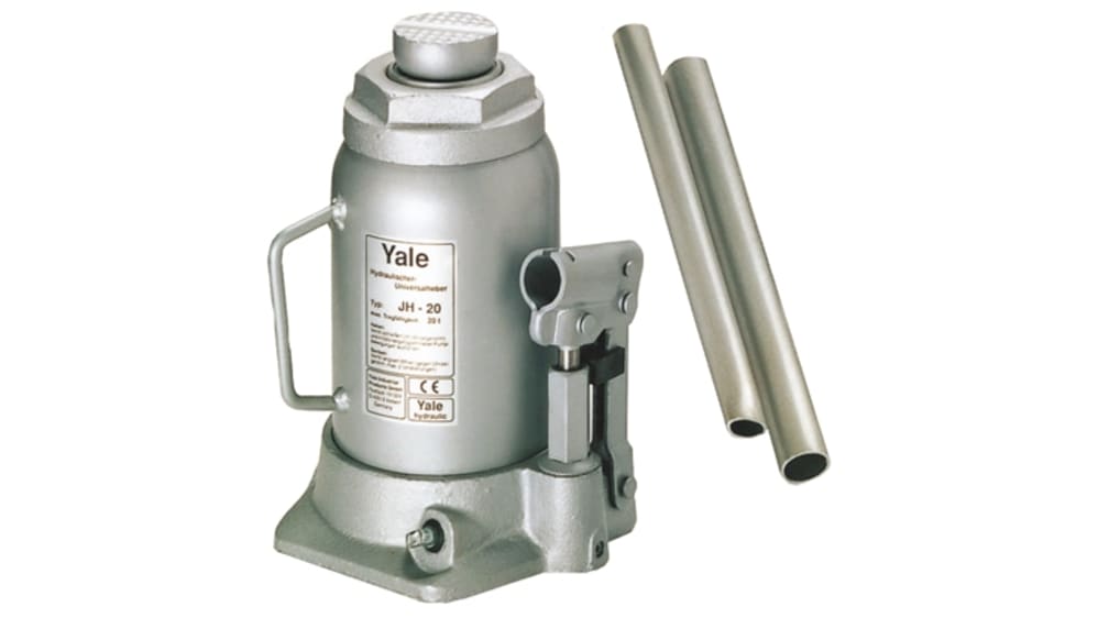 13300408 | YALE Bottle Jack, 460 mm - 460 mm 30 t Load Capacity | RS