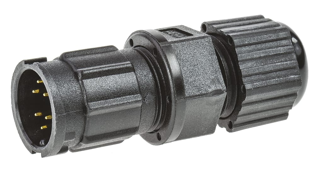 Amphenol Industrial Circular Connector, 10 Contacts, Panel Mount, Plug,  Male, IP67, Ceres Series