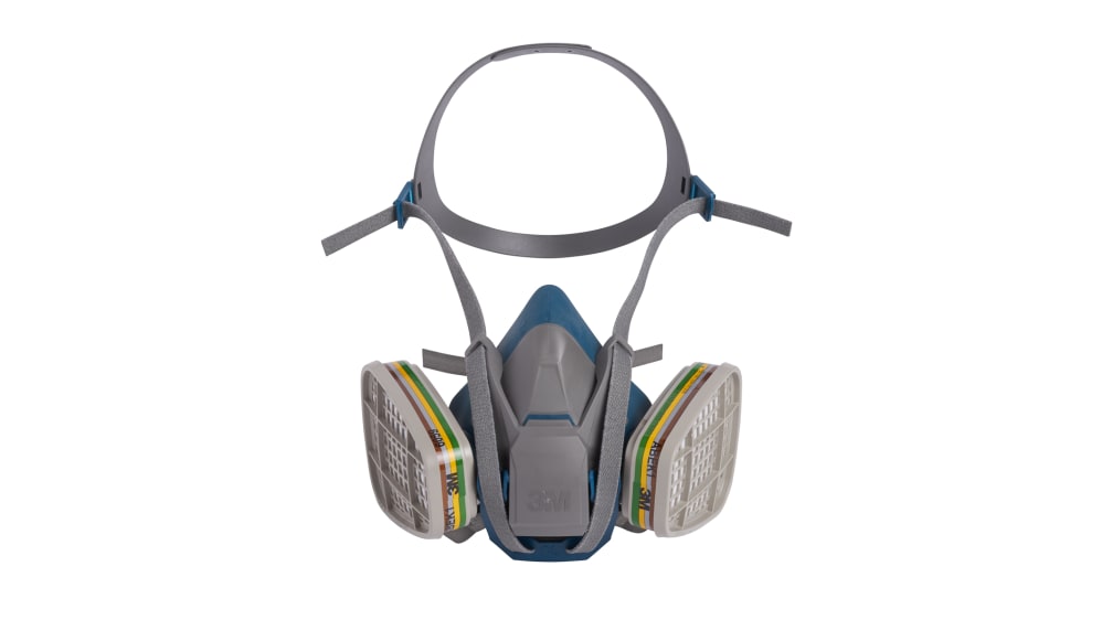 3M 6502QL | 3M 6500 Series Half-Type Respirator Mask, Size Medium | RS