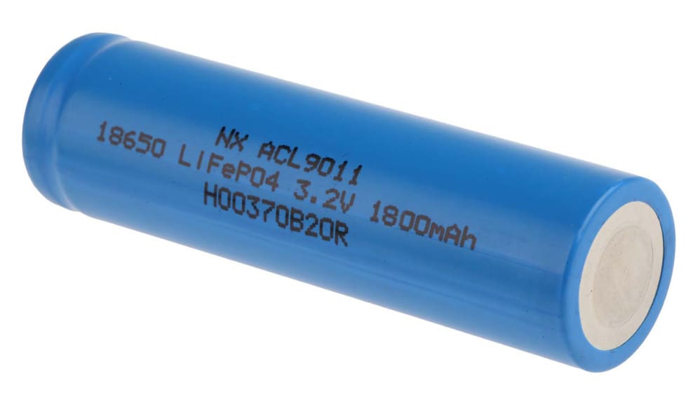 ENIX Energies ACL9011, 18650 LiFePO4, 3.2 V, Lithium Phosphate