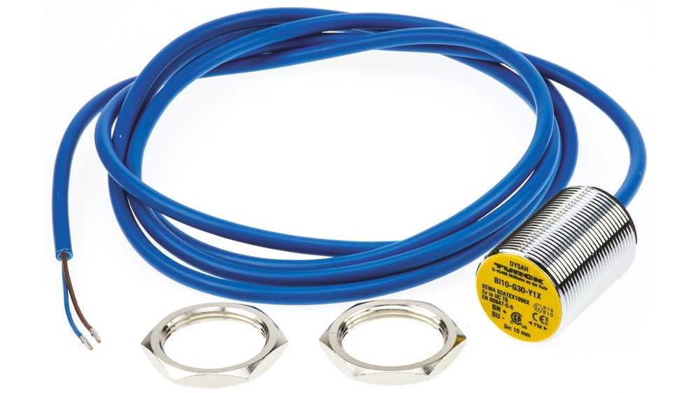 Capteur Proximité Inductif Heschen PR30-10DC M30 – 10 Mm, 12-24V DC, 2 Fils, NC, Blindé