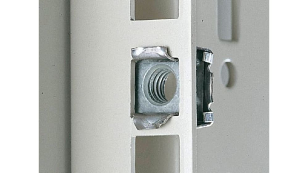 2094200 | Rittal Käfigmutter M6 Stahl für Tafelstärken von 0.8mm 