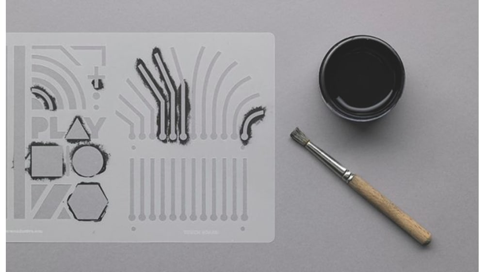 Letmeknow - Avec l'Electric Paint de Bare Conductive, dessinez des circuits  électroniques avec de la peinture conductrice, parfaite pour réaliser des  circuits (même capacitifs) ! 🖌️
