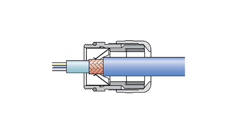 53112660 | Lapp SKINTOP Kabelverschraubung, M40 Messing vernickelt  