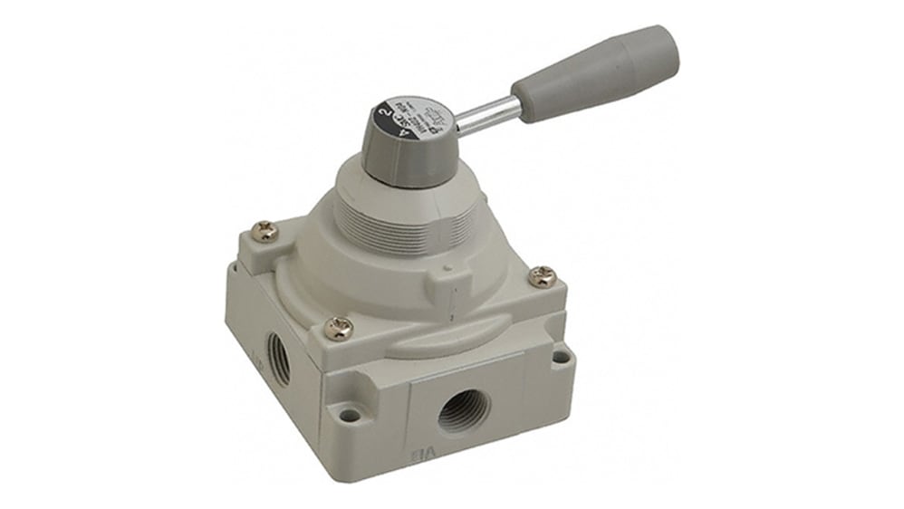 VH402-N04 | SMC Lever Pneumatic Manual Control Valve VH400 Series