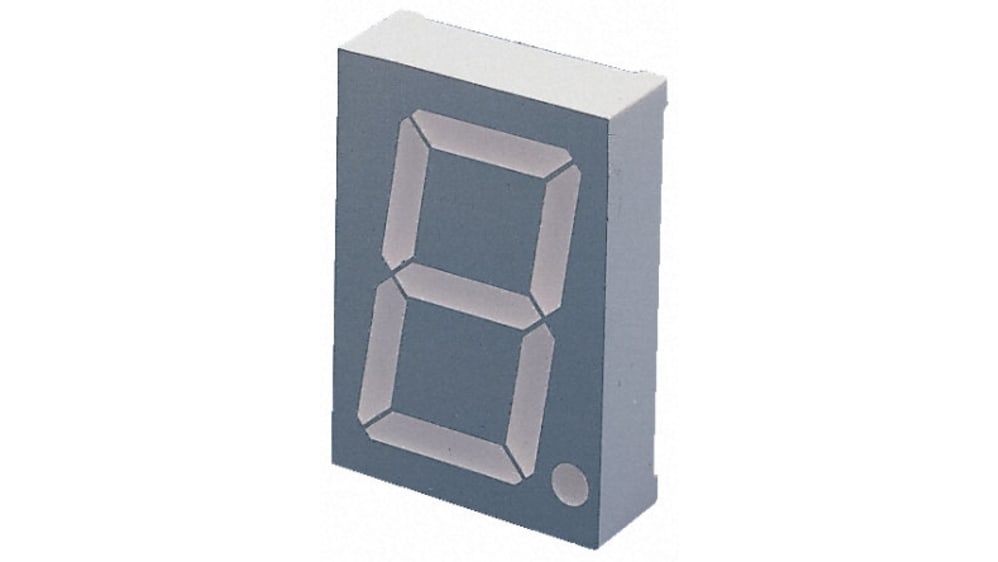 SC23-11SURKWA | Kingbright 1 7 Segment LED Display Cathode Red