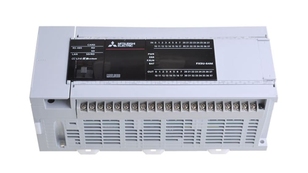 FX5U-64MR/ES | Mitsubishi FX5U Series PLC CPU for Use with MELSEC