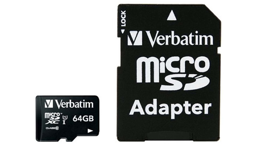 44084, Carte SD Verbatim 64 Go MicroSDXC