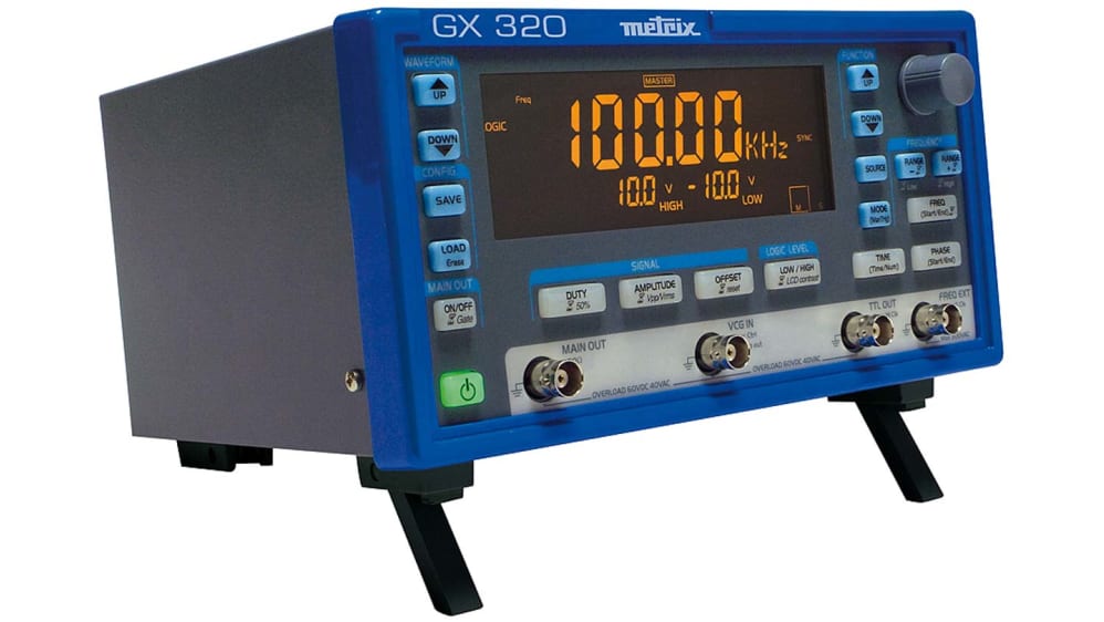 GX320 - Générateur de fonction DDS 20Mhz - METRIX - Distrimesure
