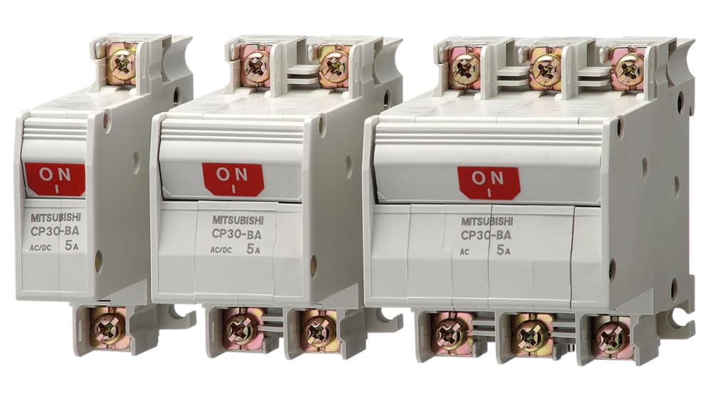 CP30-BA 3P 1-M 5A | 三菱電機 配線用遮断器 5A3P2.5 kA | RS 