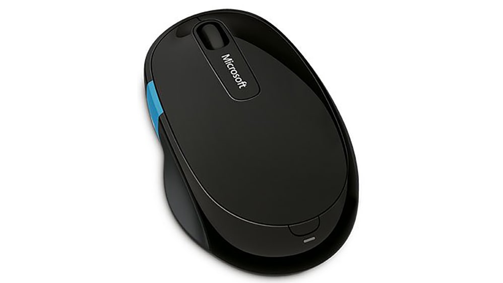 H3S-00001 Microsoft, Microsoft Sculpt Comfort 6 Button Wireless Compact  BlueTrack Mouse Black, 883-7425